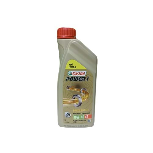 CASTROL POWER1 4T 10W40 1 LİTRE