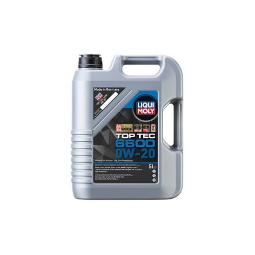 01-LIQ21411 TOPTEC 6600 0W-20 5 LİTRE